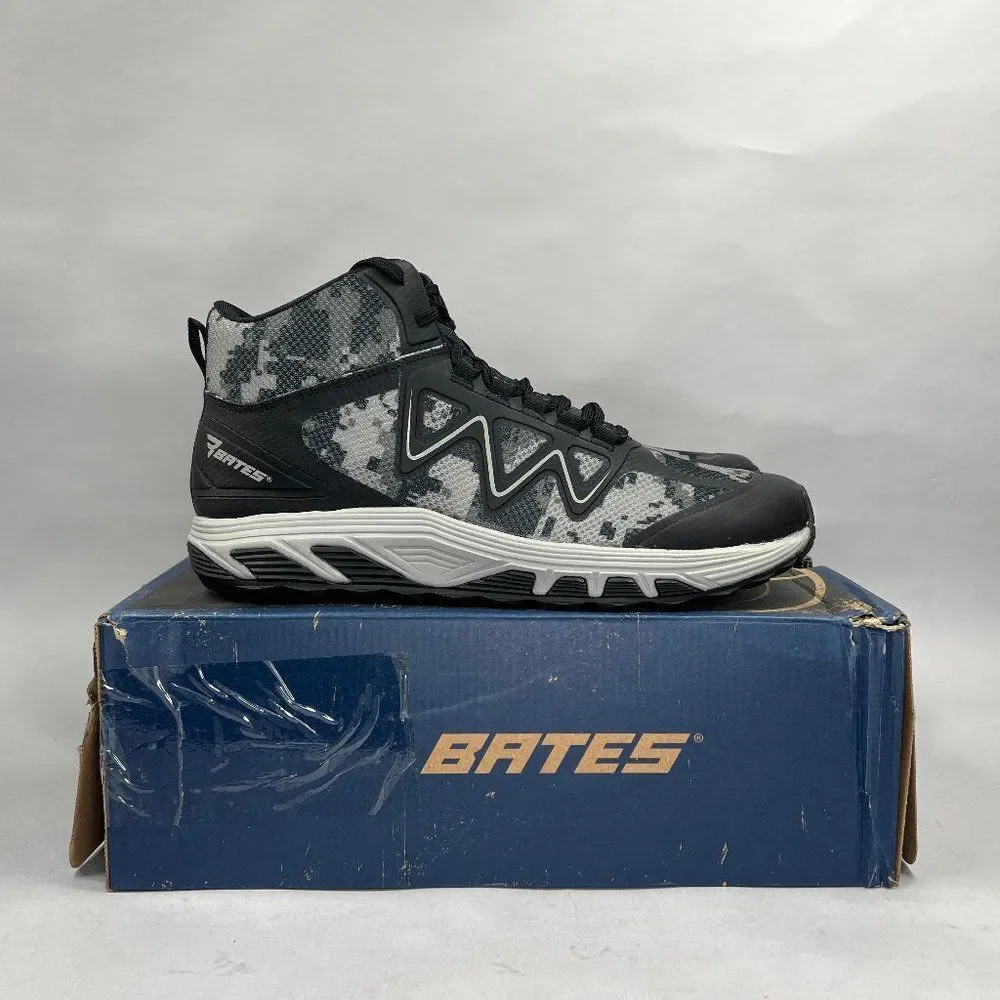 Bates Rush Mid‎ Boots Men's Size 12 Black Camo Athletic Tactical Combat Sneakers